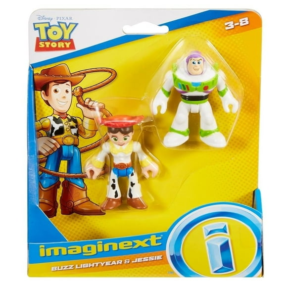 Figuras Buzz y Jessie Fisher Price Imaginext 7 Pulgadas