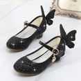 thumbnail image 4 of Gyratedream Kid Toddler Flower Girls Princess Dress Shoes Wedding Bridesmaid Shoes Party Heel Mary Jane Princess Shoes, 4 of 8