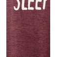 thumbnail image 6 of Stylore Nightgown for Women Night Shirt Short Sleeve Sleepwear LMS Wine XL, 6 of 6
