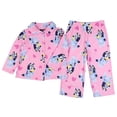 thumbnail image 3 of Bluey Pajamas Toddler Girl's Hearts 2 Piece Long Sleeve Button Up Sleep Set, 3 of 5