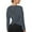 Gray, variant on Alove Women Athletic Top Workout Long Sleeve Yoga Shirts UV Sun Protection