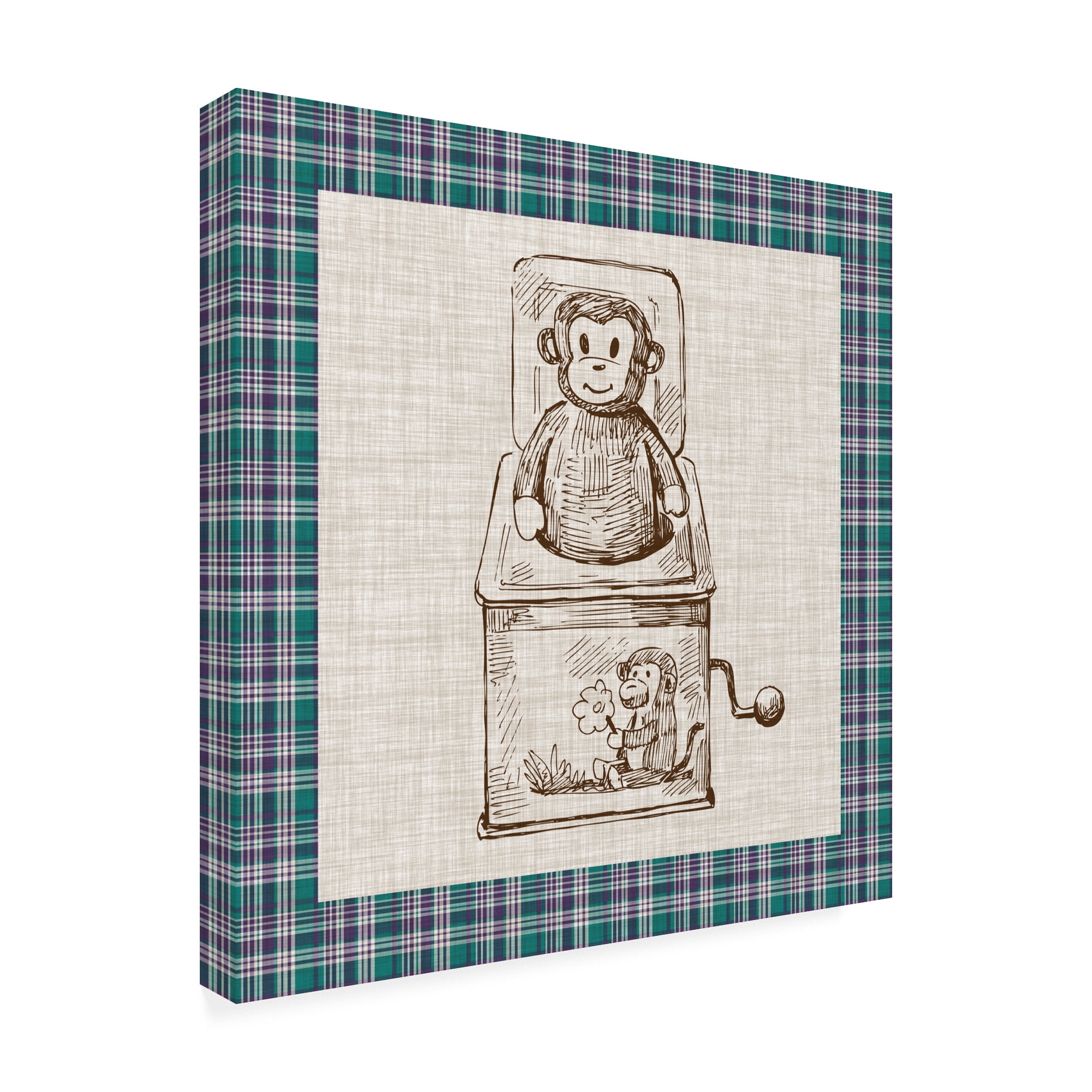 Trademark Fine Art 'Retro Toys I Childrens Art' Canvas Art by Vision Studio