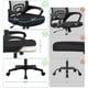 thumbnail image 4 of Silla de oficina Yaheetech con respaldo medio, malla ajustable, ergonómica, 4 of 9