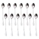 thumbnail image 1 of 12 cucharas de acero inoxidable con mango largo para té helado, café y helado., 1 of 6