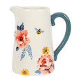 thumbnail image 1 of Something Different - Jarrón para Flores Diseño Floral Bee-utiful de Cerámica (Blanco, Azul, Amarillo), 1 of 2