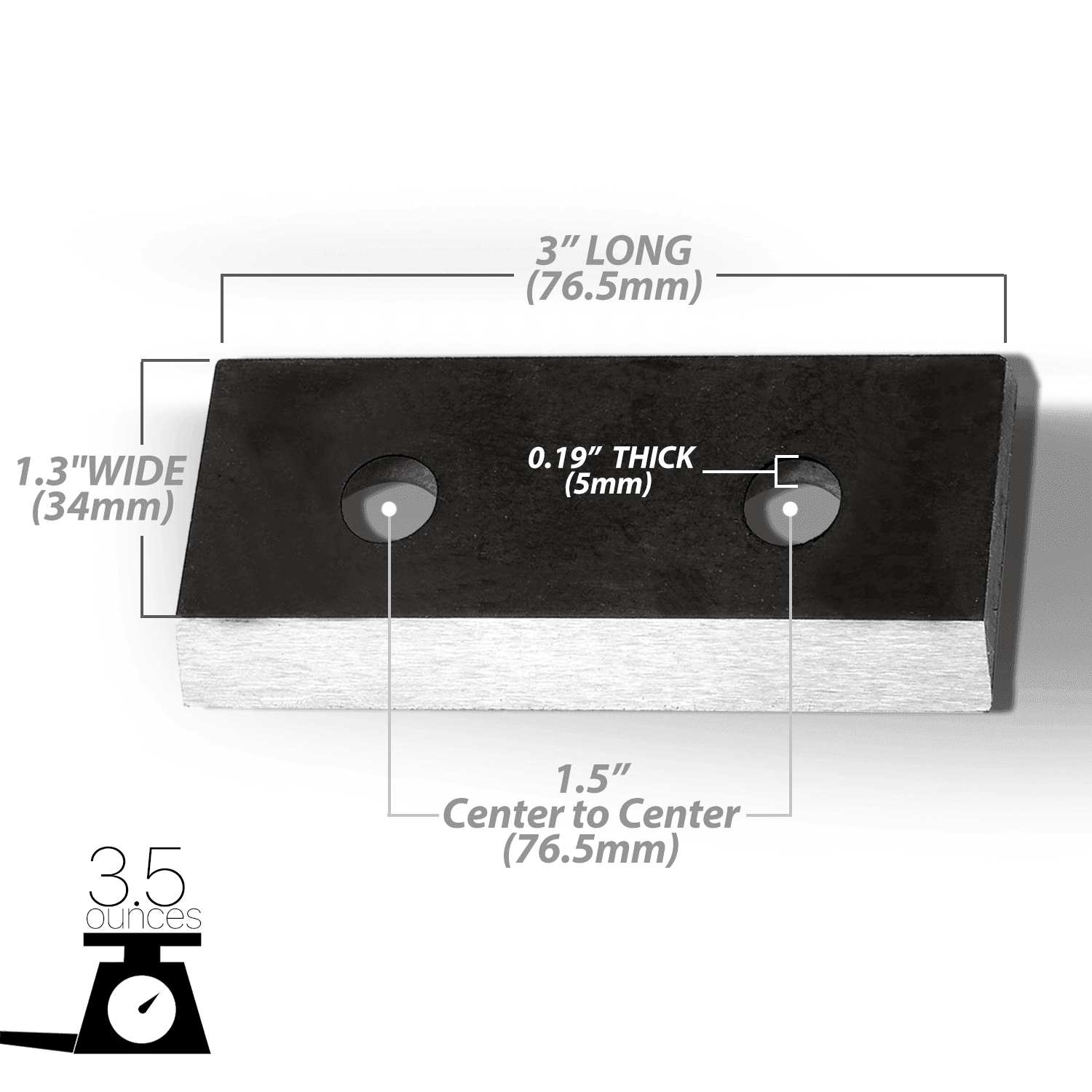 GreatCircleUSA Wood Chipper/Shredder Replacement Blades - For our 3-in-1 Wood Chipper (LCE01)