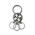 thumbnail image 1 of Llavero de metal de acero inoxidable Llavero Anillo de cadena Llavero, 1 of 3