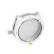 thumbnail image 1 of Puerta para gatos blanca, forma de oreja de gato, puerta para mascotas, agujero para perros, nueva puerta para gatos, caseta para gatos, artículos para juguetes de mascotas, 1 of 5