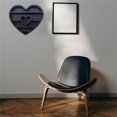 thumbnail image 4 of Estante de madera de cristal Moon Elf Estante de pared con forma de corazón para exhibición de aceite de cristal Exhibición de sala de estar para el hogar, 4 of 5