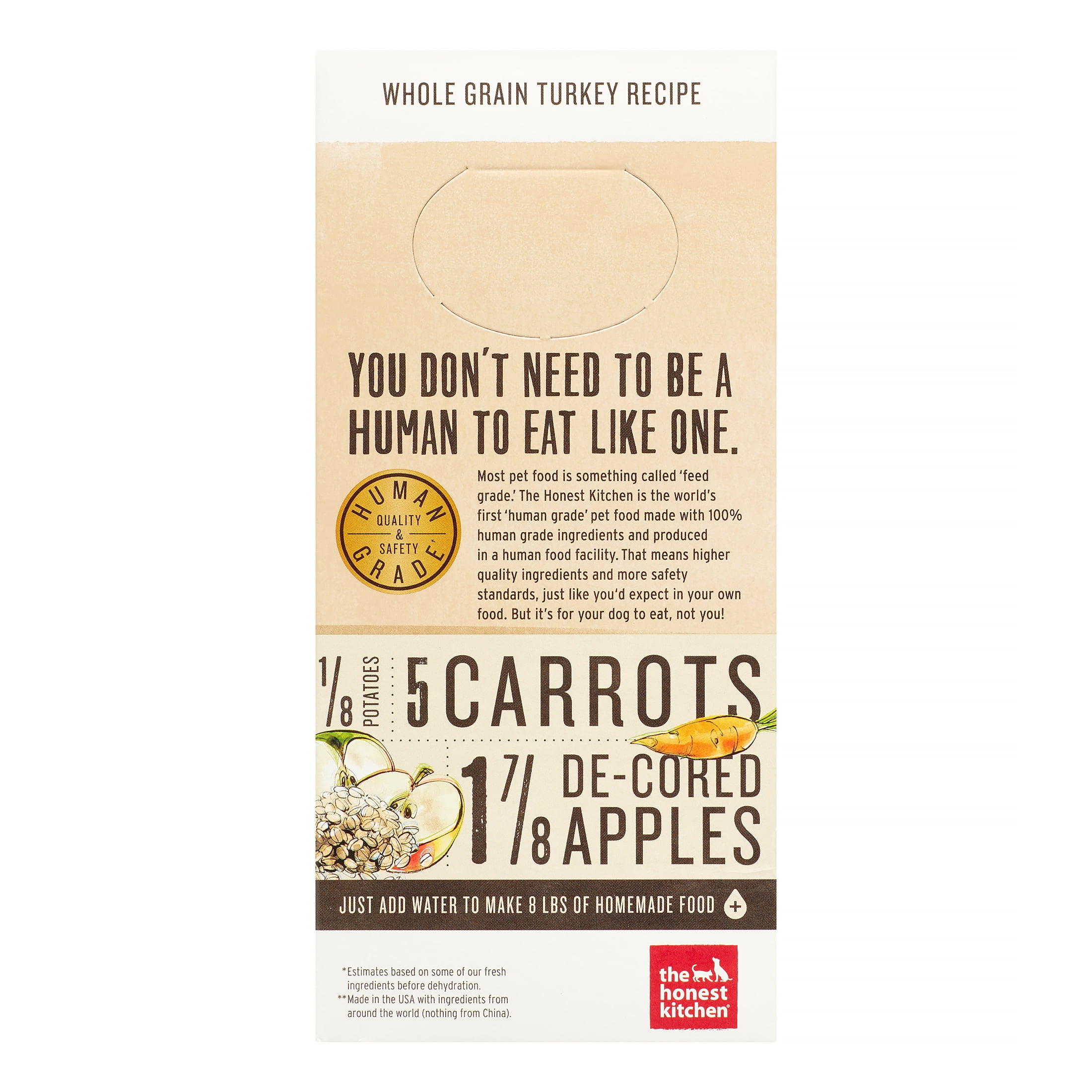 honest kitchen whole grain turkey