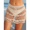 thumbnail image 2 of Cueply Women's Cover Up Skirt Hand Crochet Beach Bikini Wrap Coverups for Swimwear, 2 of 7