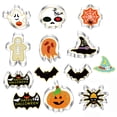 thumbnail image 3 of Moyic Paquete de 10 moldes para galletas de Halloween, molde antiadherente para galletas en relieve C Type2 NO2, 3 of 6