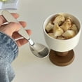 thumbnail image 4 of TIMIFIS Soup Ladle 304 Refined Stainless Steel Fork Spoon Cute Round Rice Spoon Fork Spoon Practical Household Use Strudy Falling Fork Spoon Tableware Kitchen Gadgets, 4 of 6