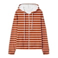 thumbnail image 4 of Chandails à Capuche Zippés pour Femmes Rabais de 50 % en Liquidation Chandail à Capuche Décontracté Imprimé à Fermeture Éclair à Manches Longues Veste Haut, 4 of 6