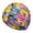 G, variant on Yucurem 1 Pack Oversized Printed Fabric Swim Cap for Women Men, Breathable Elastic Flexible Swim Caps, Lightweight Ear Protection Bathing Caps Diving Swimming Equipment