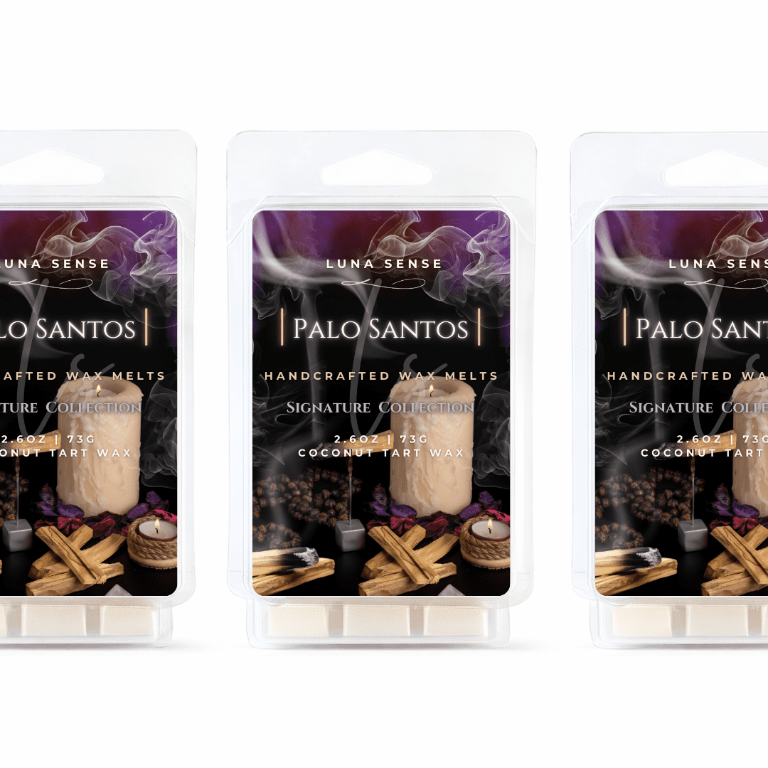 Luna Sense Palo Santos Wax Melts, 6 Count, 3 Pack