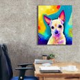 thumbnail image 3 of Epic Graffiti 'Pop Art Chihuahua 2' by Furbaby Affiliates, Canvas Wall Art, 26"x30", 3 of 8