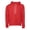 Heather Red, variant on BELLA + CANVAS Unisex Sponge Fleece Hoodie