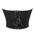 thumbnail image 3 of Lindo corsé sin tirantes con forma de corazón de malla transpirable con hombros descubiertos y corsé push-up para mujer, ropa exterior, lencería sexy, 3 of 6