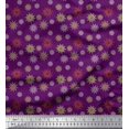 thumbnail image 1 of Soimoi Rayon Fabric Artistic Floral Printed Fabric 1 Yard 42 Inch Wide, 1 of 3