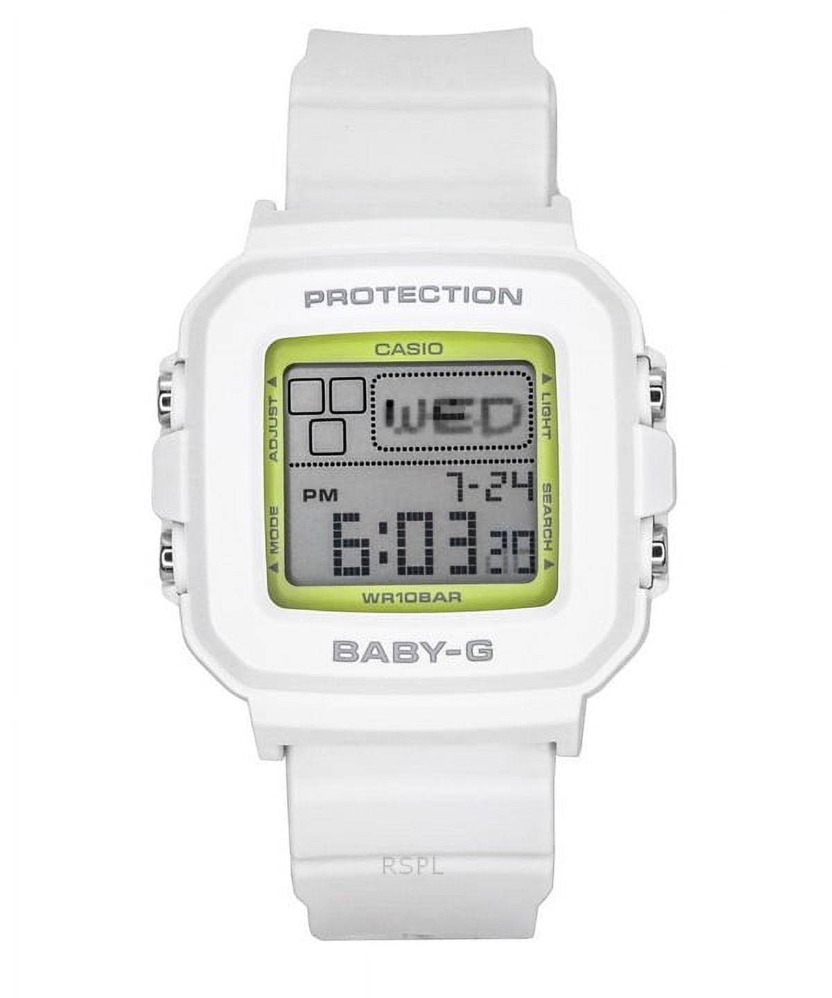 Casio Baby-G BGA-260 Digital Analog Off White Sports Shock Watch