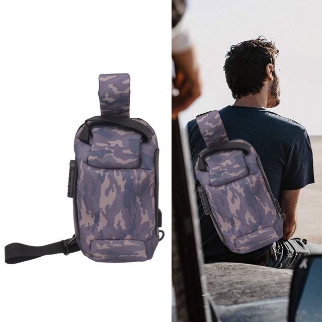 Single Shoulder Camera Bag, Anti Theft Password Lock Crossbody Camera Case With Adjustable Shoulder Strap, Waterproof Photography Messenger Bag For Camera & Lens
