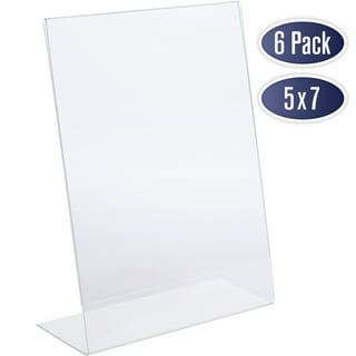 17 X 11 ACRYLIC TOP LOADING DOUBLE SIDED SIGN HOLDER – Braeside Displays