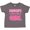 Charcoal Grey, variant on Inktastic Poppop Girl Granddaughter Girls Toddler T-Shirt