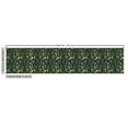 thumbnail image 3 of Tropical Fabric by the Yard, Exotic Pattern of Various Jungle Leaves and Flowers, Decorative Upholstery Fabric for Chairs & Home Accents, Charcoal Grey Salmon by Ambesonne, 3 of 5
