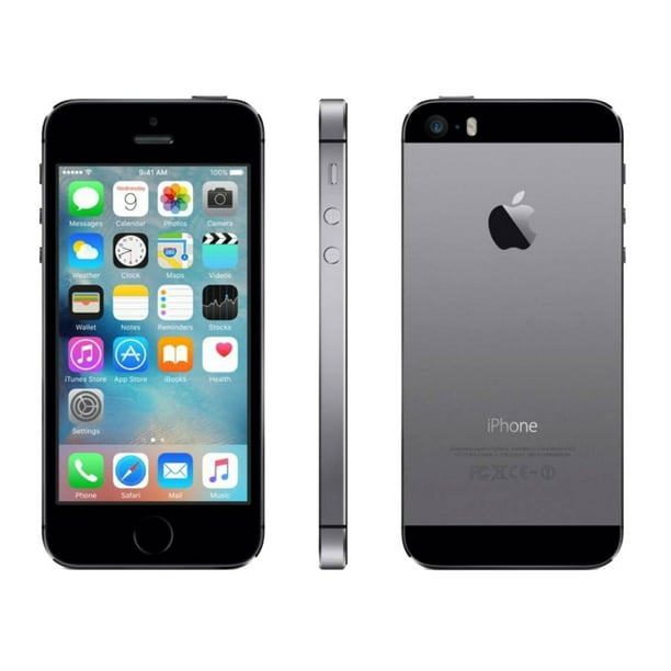 Iphone 5s 16gb Space Gray Cricket Wireless Refurbished Walmart Com