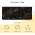 thumbnail image 2 of Gaming Mouse Pad with Stitched Edges,Topographic Gold Contour Map Desk Mat, Extended XL Mousepad with Anti-Slip Base, Cool Desk Pad for Keyboard and Mouse,35''×15.7'', 2 of 7