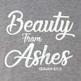 thumbnail image 5 of Wild Bobby Beauty From Ashes Isaiah 61:3 Inspirational/Christian Men Premium Tri Blend Tee, Premium Heather, Large, 5 of 5