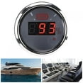 thumbnail image 1 of Battery Monitor Gauge Digital Display Gauge Waterproof Digital Meter Digital Gauge With Alarm Boats Gauge 52Mm 2in Battery Digital Gauge Waterproof AntiFog Meter 12V With Smart, 1 of 8