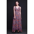thumbnail image 3 of Bimba Floral Printed Women Long Maxi BeachÂ&nbsp;DressÂ&nbsp;Strappy Summer Resort Wear-X-Small, 3 of 6