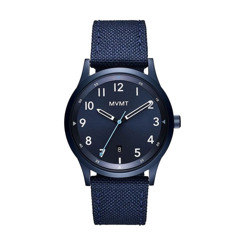 MVMT Blacktop II 28000248 Blue Chronograph Dial Blue Ceramic