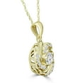thumbnail image 2 of Pompeii 1/2Ct Diamond Kenda Pendant 14K Yellow Gold Women's 18" Necklace (G/H,I1), 2 of 4