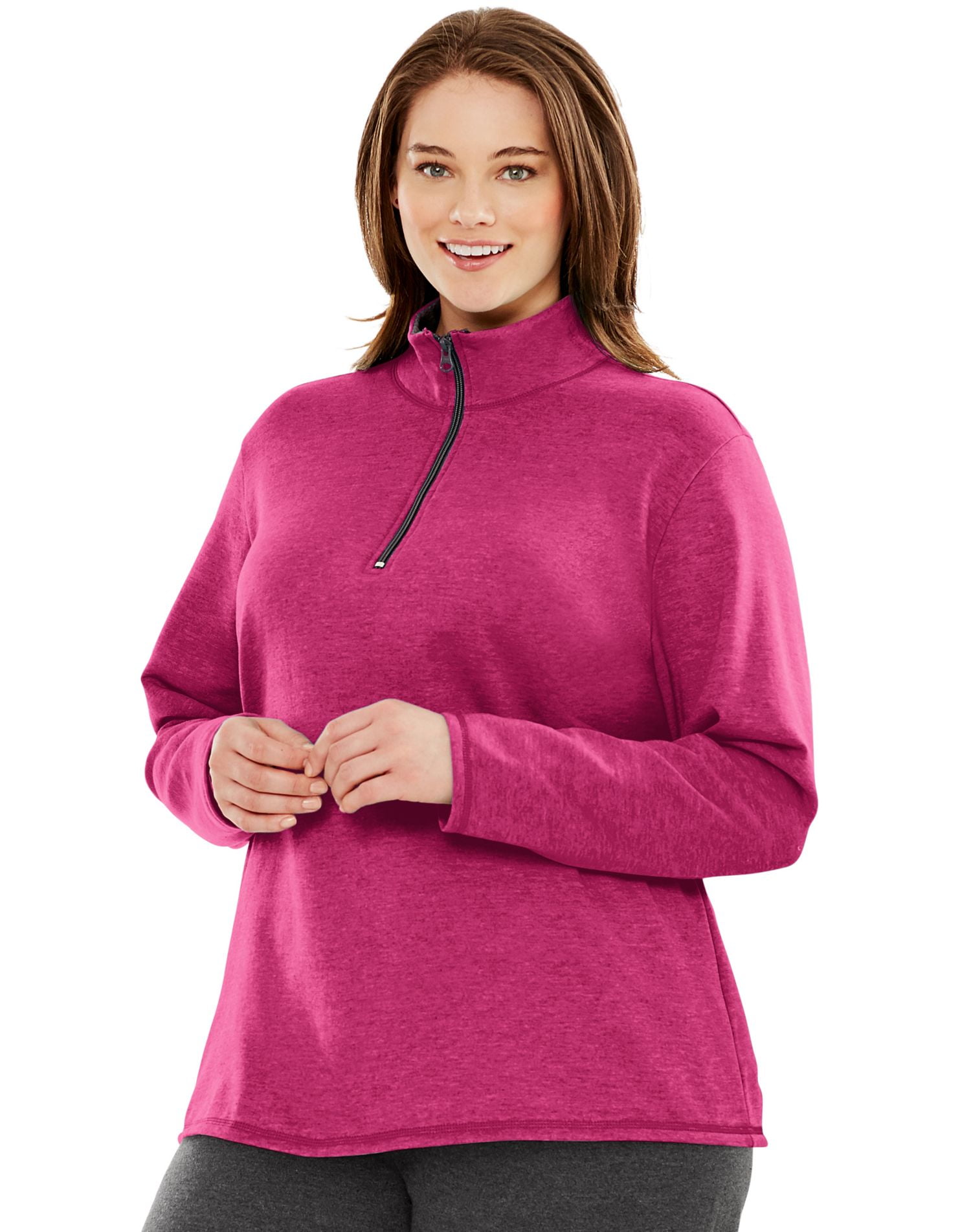 Plus-Size Women's Lightweight Fleece 1 