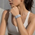 thumbnail image 6 of MJSHUN Nylon Sport Band Compatible with Google Fitbit Air,Soft Breathable Wristband Replacement Compatible with Fitbit Air Fitness, Hook & Loop Adjustable Performance Loop for Screenless Tracker, 6 of 7