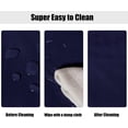 thumbnail image 4 of HAHDAXIA Nappe Ronde d'Extérieur avec Trou pour Parasol - Housse de Table Ajustée en Vinyle Imperméable et Résistante aux Taches avec Endos en Flanelle, Bord Élastique, Convient aux Tables jusqu'à 45 Pouces-56 Pouces de Diamètre, Na, 4 of 7
