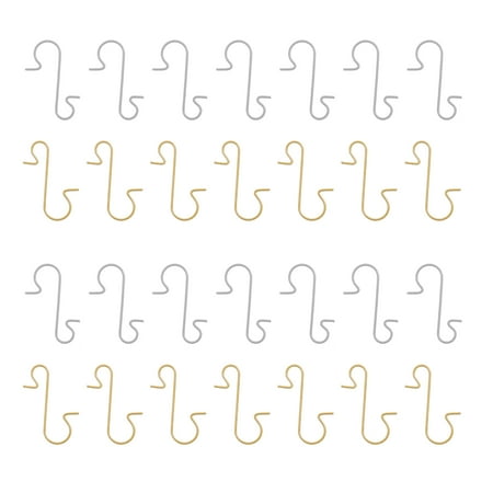 

200pcs Christmas Decor Hooks Practical Mini Hooks Xmas Tree Hanger Clips