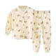 thumbnail image 2 of Cowsor Cute Baby Kids Clothes Long Sleeve Print Sweatshirt Top and Pants Set Toddler Loungewear, 2 of 5