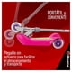 thumbnail image 3 of Scooter Razor Folding Kiddie Kick 3 Ruedas Rosa, 3 of 4