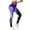 Purple, variant on Soft Leggings for Women High Waist with Celestial Print Stretchy Comfy Running Yoga Pants for Workout Athletic