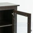thumbnail image 4 of E-Flame USA Montana Fireplace TV Stand 58" x 24" - Dark Oak Finish, 4 of 10
