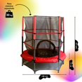 thumbnail image 2 of Trampolín Brincolín Infantil 55 Pulgadas 1.40 m Con Malla de Seguridad Extra Reforzado STATS SPORTS  TR-TR55INCHRD, 2 of 3