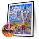 thumbnail image 1 of Cuadros Decorativos Kit de pintura de diamantes 5D, paisaje de ciudad DIY, taladro redondo completo, decoración del hogar Ehuebsd Nuevos Originales, 1 of 9