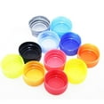 thumbnail image 6 of FRCOLOR 200pcs Assorted Color Plastic Bottle Caps for Kids DIY Projects Promote Creativity and Color Recognition, 6 of 10