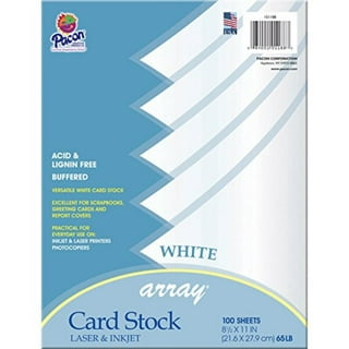 Pacon Array Card Stock, 65 lbs., Letter, Assorted Lively Colors, 250