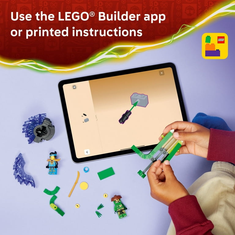 LEGO NINJAGO Nya vs. Mutation Monster Spinner Building Toy for