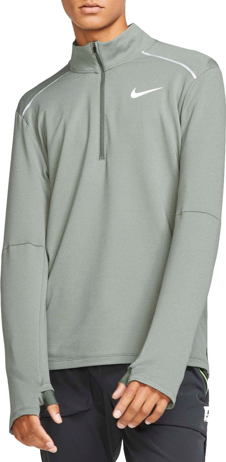 Download Nike - Nike Men's Element ½ Zip Mock Neck Running Long ...